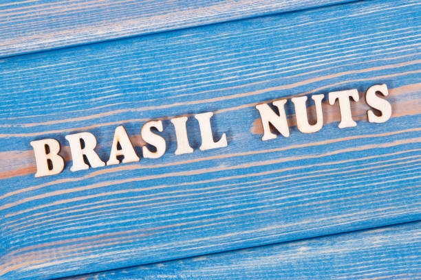 istock Inscription brasil nuts on old boards 1302735630