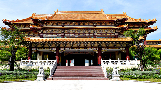 Chinese temple beauty building