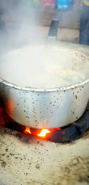 istock At tea shop in the vassal tea is boiling 1302748337