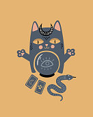 vektor-magie-illustration-katze-ist-eine-wahrsagerin-und-sitzt-mit-einer-kristallkugel.jpg?b=1&s=170x170&k=20&c=S-m8beembAKF5IytqRFY9yGGhvcgZjtjCK4vs9ty2s0=