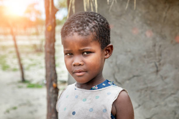 istock Small African girl 1302756658