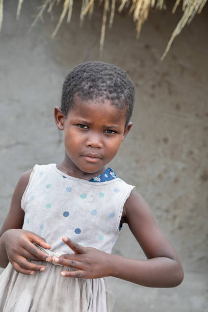 istock Small African girl 1302756663