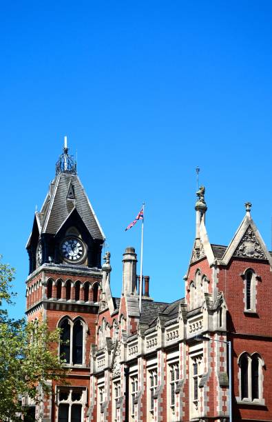 istock Victorian town hall, Burton upon Trent, UK. 1302759534