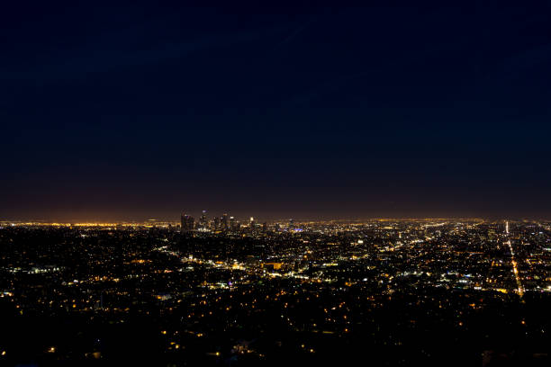 istock city scape over los angeles at night 1302775528
