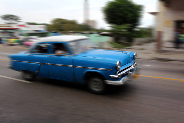 istock Vintage car in Havana 1302781763