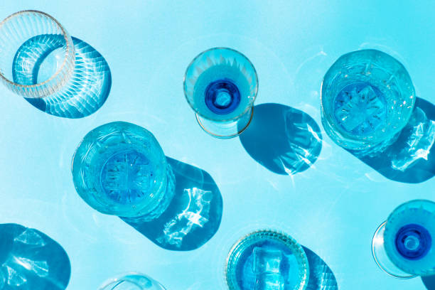 istock Blue cocktails for a fun party 1302786821