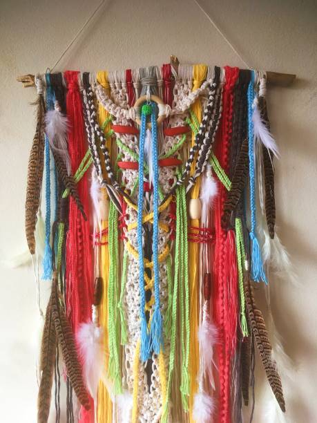 istock Home decor wall hanging Macrame, Aboriginal Mythology photo 1302797158