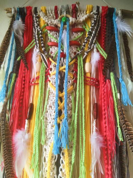 istock Home decor wall hanging Macrame, Aboriginal Mythology photo 1302797166