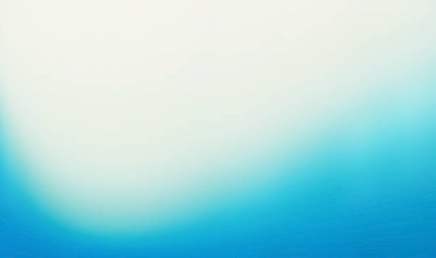 Bright Blue wave Blurred Abstract Background stock photo