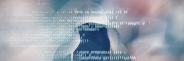 istock Composite image of robber in gredy hoodie 1302801974