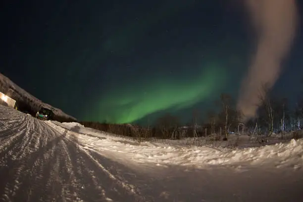 Norway - Aurora Borealis - Northern Lights - Snow Hotel Kirkenes