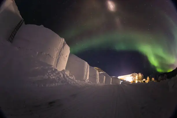 Norway - Aurora Borealis - Northern Lights - Snow Hotel Kirkenes