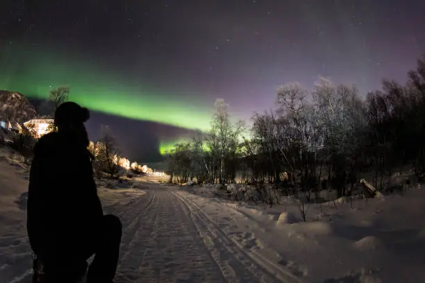 Norway - Aurora Borealis - Northern Lights - Snow Hotel Kirkenes