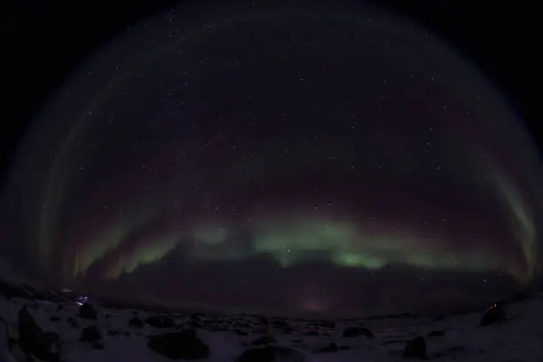 Norway - Aurora Borealis - Northern Lights - Snow Hotel Kirkenes