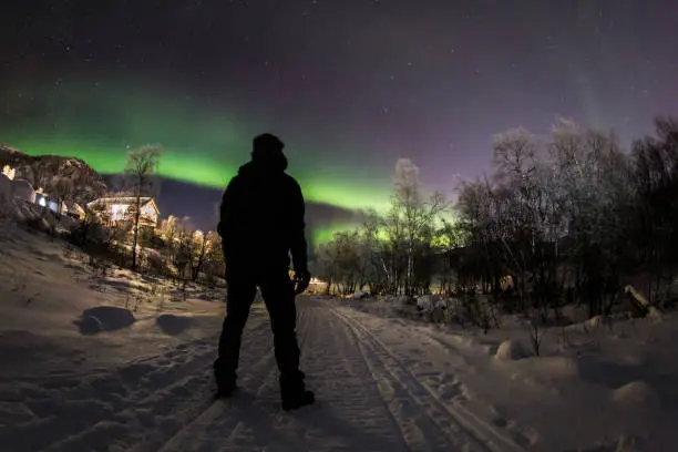 Norway - Aurora Borealis - Northern Lights - Snow Hotel Kirkenes
