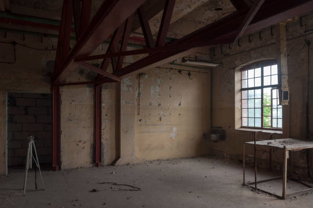 istock Abandoned alcohol factory in Warsaw 1302806757
