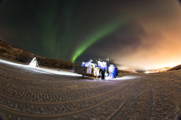 istock Norway - Northern Lights - Aurora Borealis - Snow Hotel - Winter 1302807200