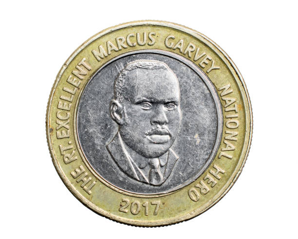 istock jamaica twenty dollar coin on white isolated background 1302820575