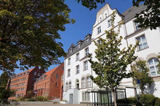 Gladbeck city, Germany. Town Hall (Rathaus) building - local government.