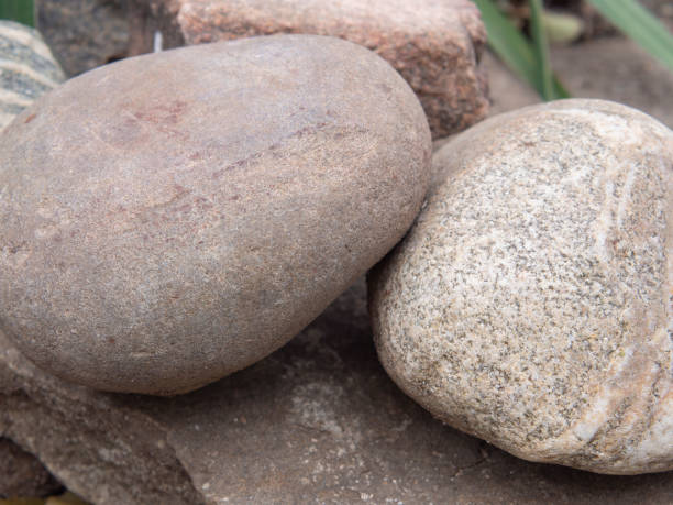 Photo of Close-up of large stones. You can use it as a textured background.