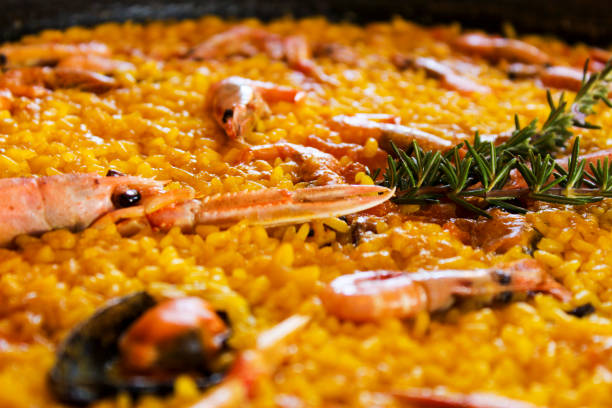 istock Typical seafood rice from Southern Spain 1302826474