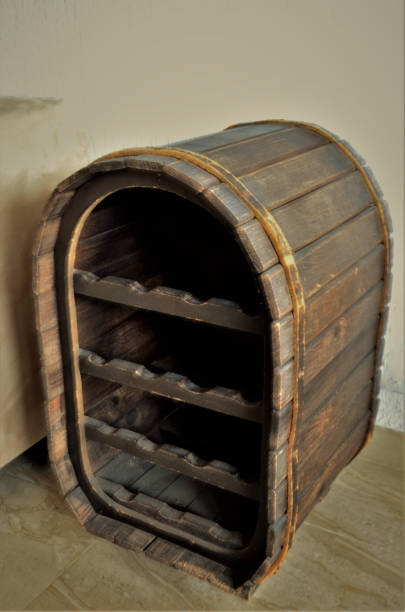 istock A wooden wine cellar 1302829317