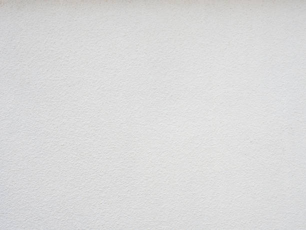 istock Wall with rough white plaster. Full screen photo. Not seamless texture 1302829447