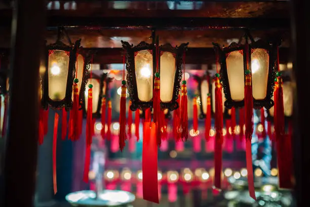 Photo of Man Mo temple in Hong Kong