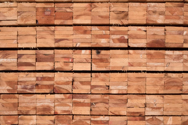 istock Cut pieces of wood 1302833645
