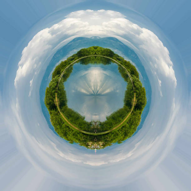 istock Little planet, spherical nature view 1302838221