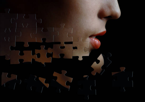 Maquillaje De Jigsaw - Banco de fotos e imágenes de stock - iStock Maquillaje De Jigsaw - Banco de fotos e imágenes de stock - iStock