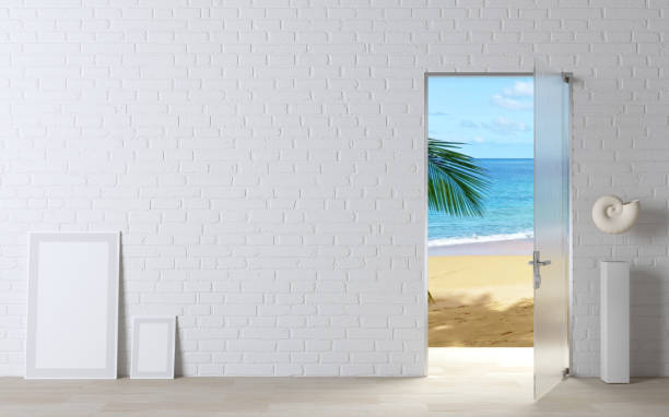 istock The door into sea and summer 1302857340