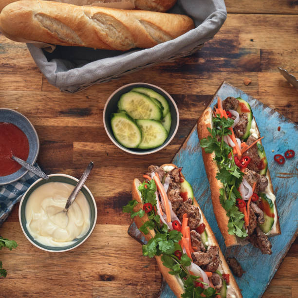 istock Vietnamese Banh Mi Sandwich 1302863692