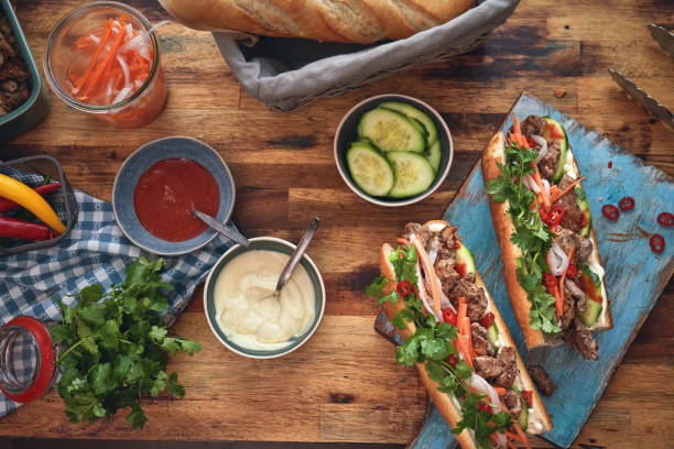 istock Vietnamese Banh Mi Sandwich 1302863700