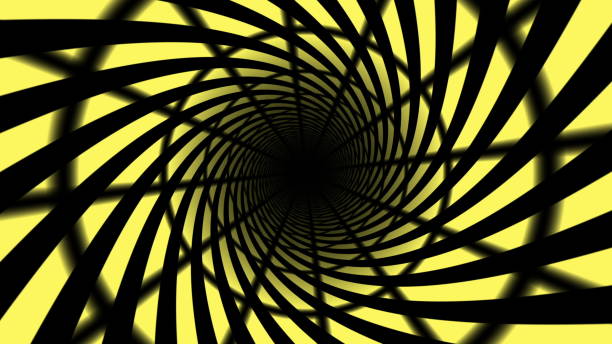 istock Hypnotic rainbow tunnel animation background 1302866782