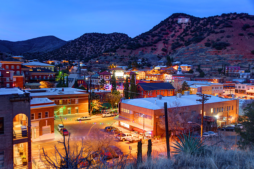 Bisbee is a city and the county seat of Cochise County in southeastern Arizona, United States. It is 92 miles southeast of Tucson