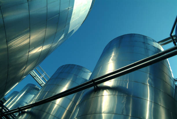 Africa, Industry, Business, Factory, Storage - Wide Image from a Dairy Plant in Africa