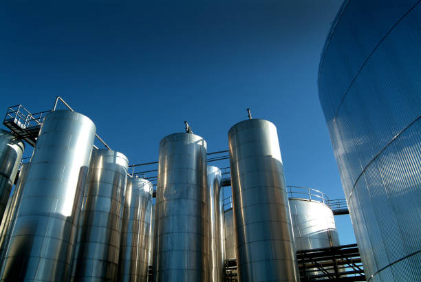Industry, Storage Tank, Factory, Silo