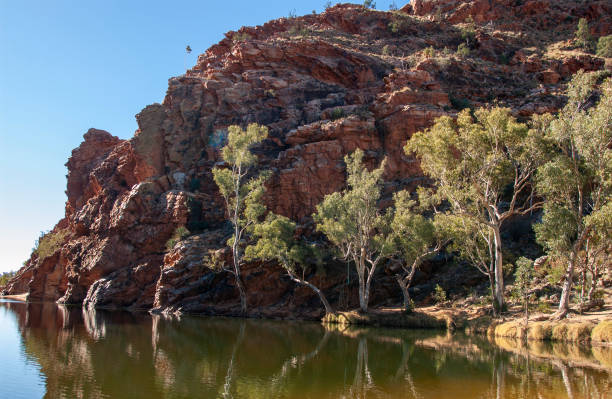 gran agujero de ellery creek - ellery creek fotografías e imágenes de stock