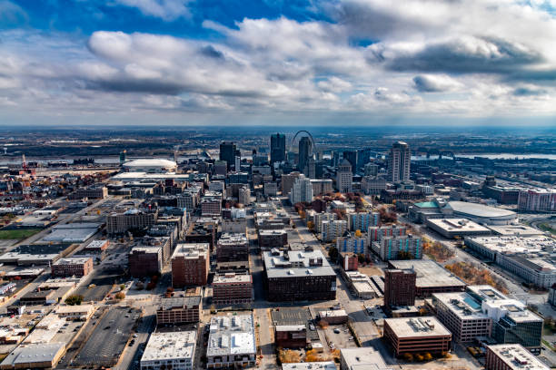 istock St. Louis Cityscape Aerial 1302881817
