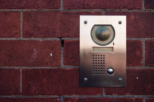 Free Stock Photo of Metal Device Mounted to Brick Wall | Download Free ...