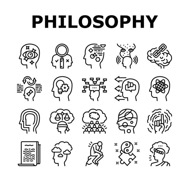 Ilustración de Iconos De La Colección De Ciencias De La Filosofía Set Vector y más Vectores Libres de Derechos de Filosofía - iStock Ilustración de Iconos De La Colección De Ciencias De La Filosofía Set Vector y más Vectores Libres de Derechos de Filosofía - iStock