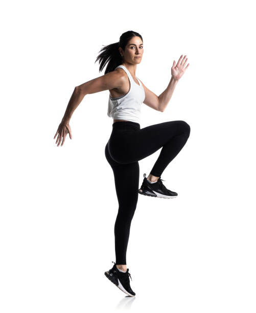 istock Athletic sprinter woman leg work out 1302915400