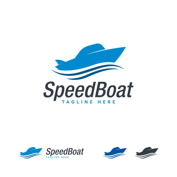 Speedboot Sticker 4.800+ Speedboot Stockillustraties, royalty-free vector illustraties en ...