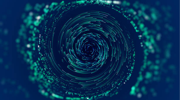 Data swirl abstract vector background. Ai spin vortex flow. Orbit warp speed. Data swirl abstract vector background. Ai spin vortex. Orbit warp speed flow. hurricane stock illustrations