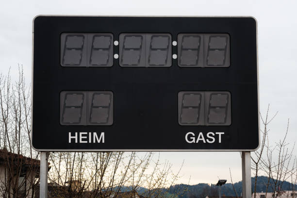 istock old and run down german sport scoreboard heim gast 1302932910
