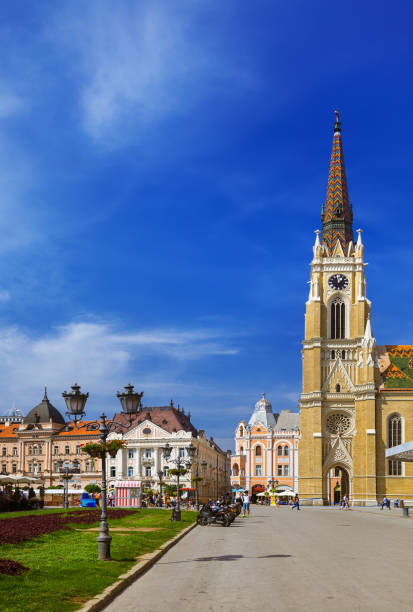 istock Old town in Novi Sad - Serbia 1302935084