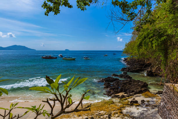 istock Blue lagoon Beach - Bali Island Indonesia 1302935364