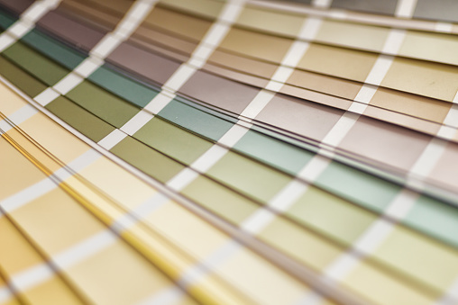 a color swatch is used by designers to define the right colors for a project