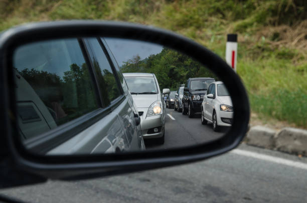 istock traffic jam in the way to holiday destination 1302940652